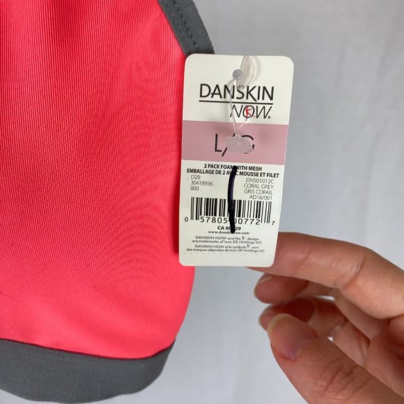 BNWT Two Danskin Now Sports Bras Size Large - Picture 4 of 6